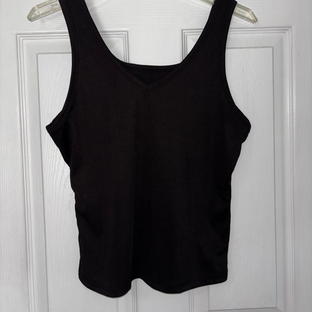 Black Sleeveless Top